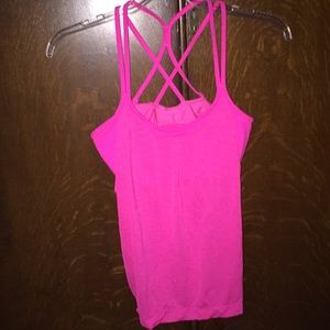 Pink Athleta Tank Top Size Medium